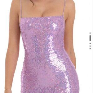 Lucy in the Sky Women's Purple Going-out-dresses